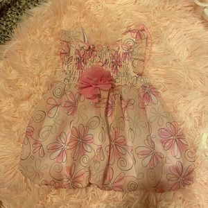 Pink dress size 0-3 months